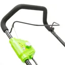 Greenworks G40LM41 40v Cordless Rotary Lawnmower 400mm - 2 x 2ah Li-ion, Charger