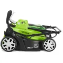 Greenworks G40LM35 40v Cordless Rotary Lawnmower 350mm - 2 x 2ah Li-ion, Charger