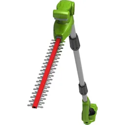 Greenworks G24LRHT 24v Cordless Long Reach Hedge Trimmer 510mm - No Batteries, No Charger