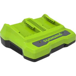 Greenworks 24v Twin Port 2A Cordless Battery Charger