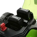 Greenworks G24X2LM41K 48v Cordless Rotary Lawnmower 410mm (Uses 2 x 24v) - 2 x 2ah Li-ion, Charger
