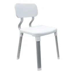 Evekare Deluxe White Plastic Non-rotating Spa seat Spa furniture