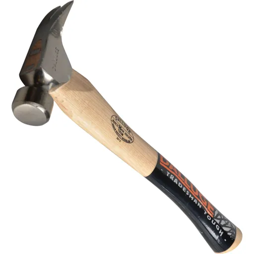 Vaughan Trim Hammer with Plain Face and Curved Handle - 450g