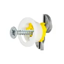 Gripit Plasterboard Fixings Yellow - Pack of 4