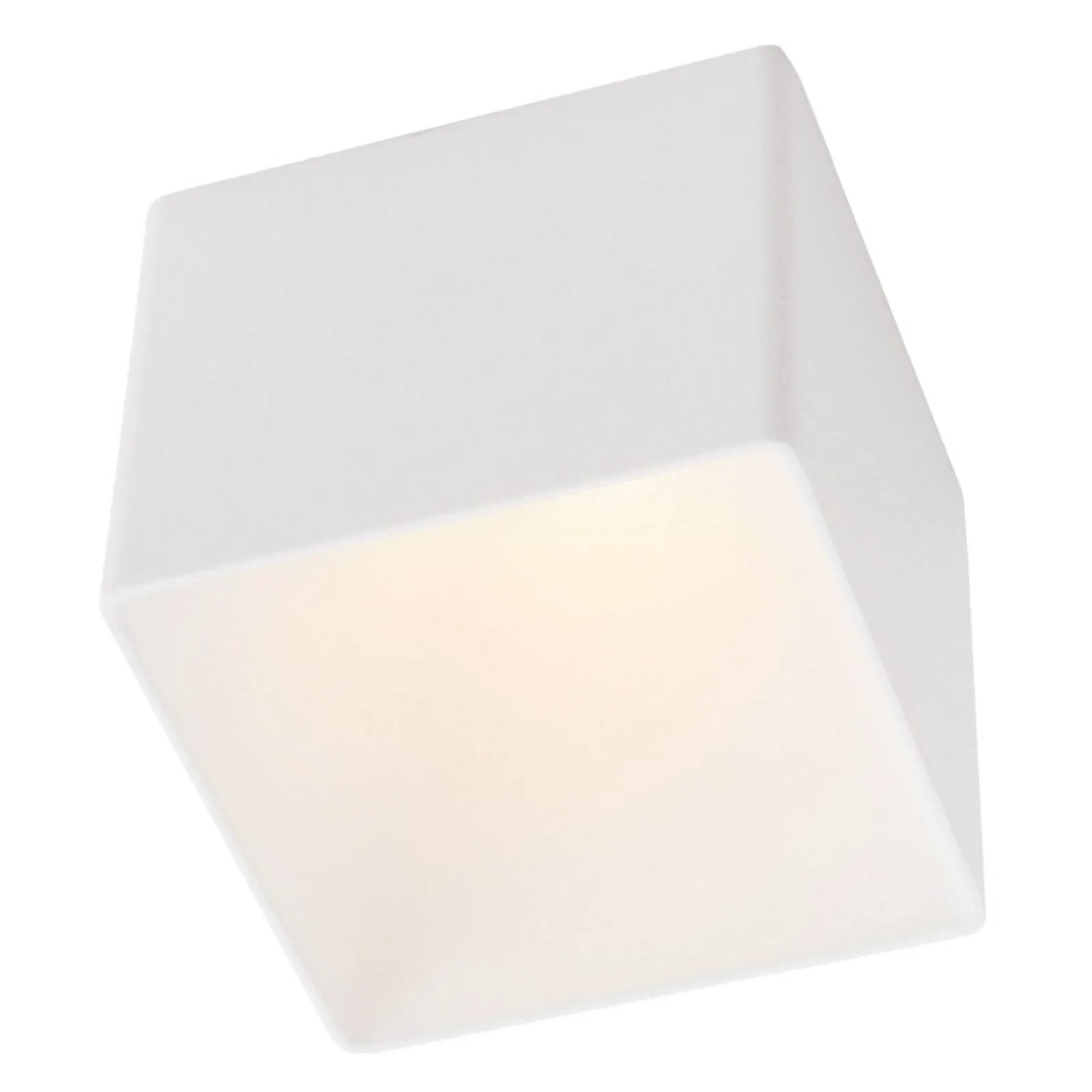 GF design Blocky recessed lamp IP54 white 2,700 K