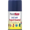 Plastikote Dry Enamel Aerosol Spray Paint - Night Blue, 100ml