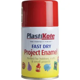 Plastikote Dry Enamel Aerosol Spray Paint - Insignia Red, 100ml