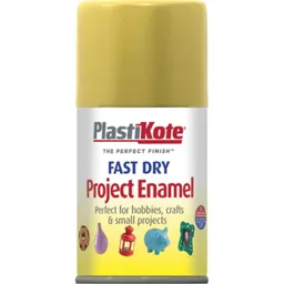 Plastikote Dry Enamel Aerosol Spray Paint - Gold Leaf, 100ml