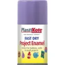 Plastikote Dry Enamel Aerosol Spray Paint - Lavender, 100ml