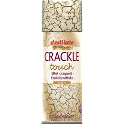 Plastikote Crackle Touch Aerosol Spray Paint - Brown, 400ml