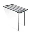Palram - Canopia Sierra Grey Non-retractable Awning, (L)2.25m (H)3m (W)2.28m