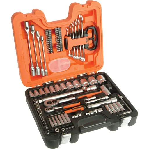 Bahco S910 92 Pieces 1/4" and 1/2" Drive Socket and Spanner Set - Combination