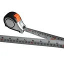 Bahco MTS Reversible Magnetic Tip Tape Measure - Imperial & Metric, 16ft / 5m, 25mm