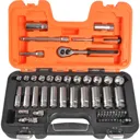 Bahco 53 Piece Combination Drive Hex Socket and Bit Set Metric - Combination