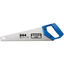 Bahco 244 Fine Cut Toolbox Hand Saw - 14" / 350mm, 9tpi