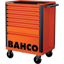 Bahco 7 Drawer Tool Roller Cabinet - Orange