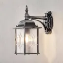 Milano outdoor wall light, hanging lantern