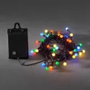 40-blb LED outdoor string lights RGB battery