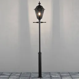 Pallas lamp post, black