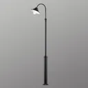 Vega LED lamp post, black