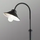 Vega LED lamp post, black