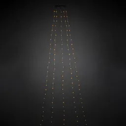 LED tree lights pre-installed LED drops 180-bulb