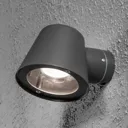 Trieste aluminium outdoor wall light, anthracite