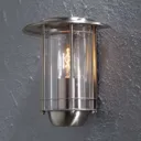 TRENTO outdoor wall light, stainless steel design