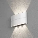 Chieri LED outdoor wall light, white, 6-bulb