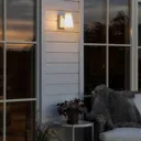 Fano LED outdoor wall spotlight, motion detector