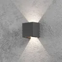 Cremona LED outdoor wall light 8 cm anthracite