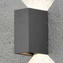 Cremona LED outdoor wall light 8 cm anthracite