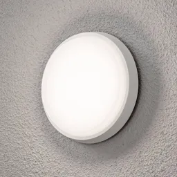 Cesena LED outdoor wall light, round