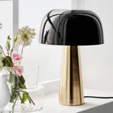 Bianca table lamp, bronze/black