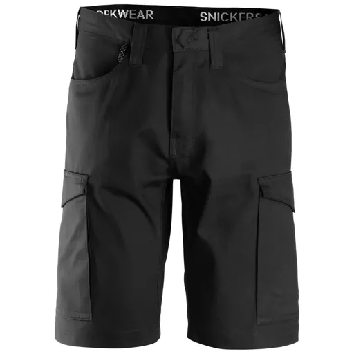 Snickers 6100 Mens Service Shorts - Black, 30"