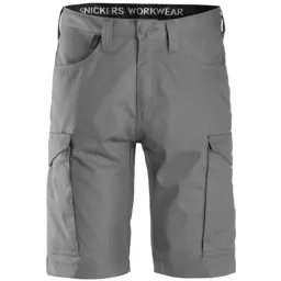 Snickers 6100 Mens Service Shorts - Grey, 30"