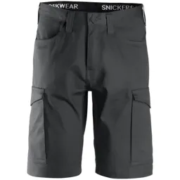 Snickers 6100 Mens Service Shorts - Steel Grey, 31"