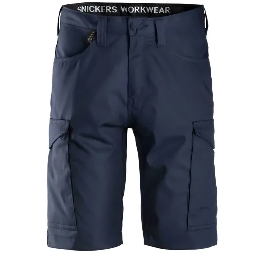 Snickers 6100 Mens Service Shorts - Navy Blue, 30"