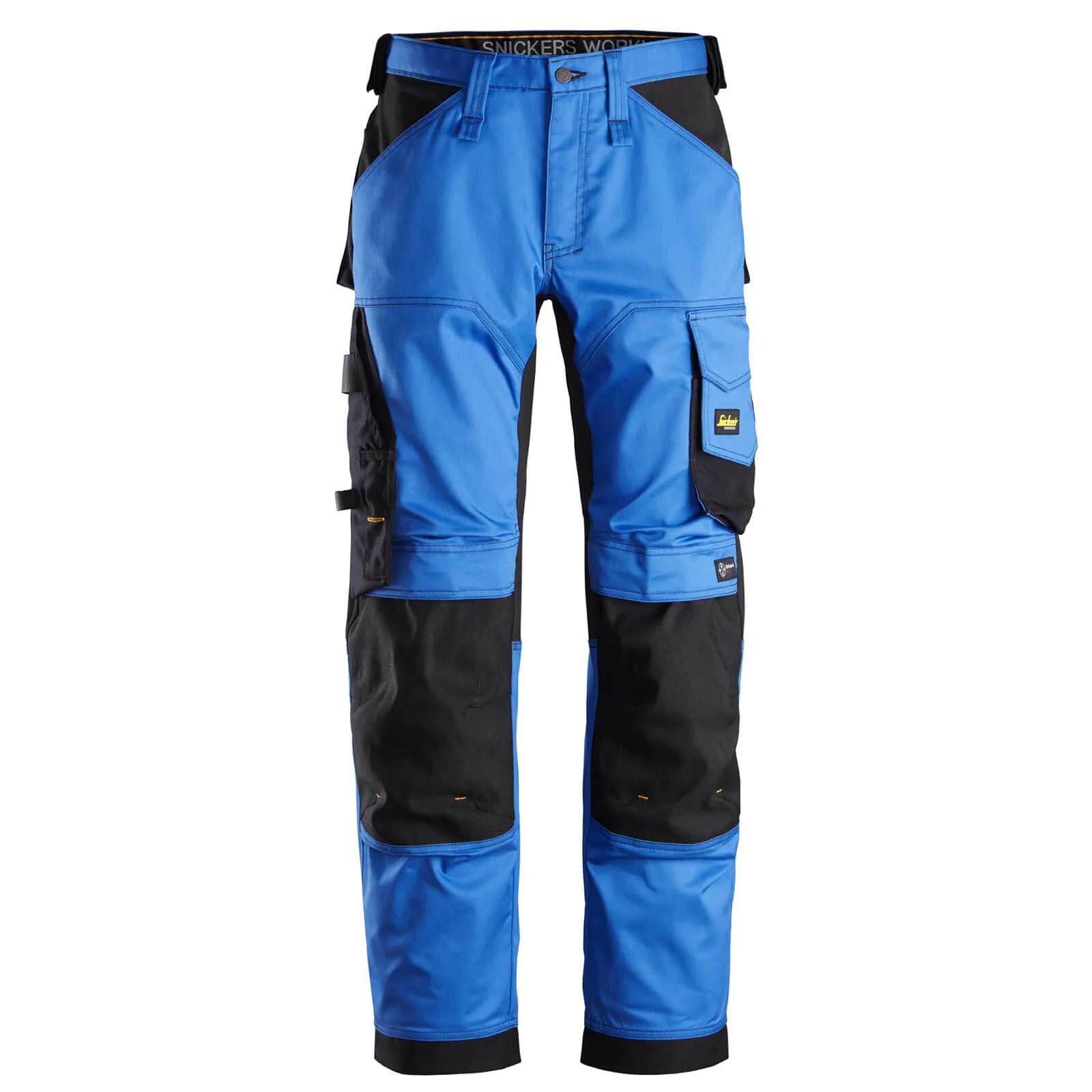 Snickers 6351 Allround Work Stretch Loose Fit Trousers - True Blue/Black, 31", 30"