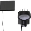 Powerspot LED solar light, sensor, round, 150 lm
