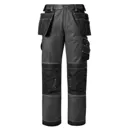 Snickers 3212 Mens DuraTwill Holster Pocket Trousers - Black / Grey, 33", 32"