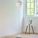 Valencia floor lamp, white