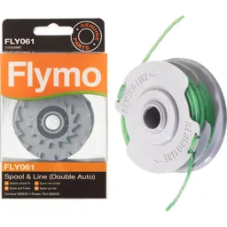 Flymo FLY061 Genuine Spool and Line for Powertrim and Contour 600HD Grass Trimmers - Pack of 1