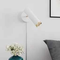 By Rydéns Puls wall spotlight 1-bulb with plug