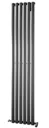Towelrads Dorney Vertical Radiator 1800 x 472mm Anthracite