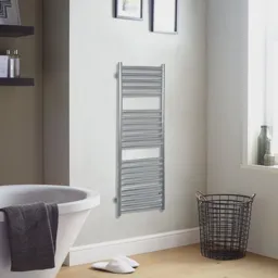 Towelrads Woodbury Designer Towel Radiator 800 x 500mm Silver