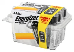 Energizer Alkaline Power Batteries AAA (Value Pack of 24)