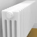 Acova 4 Column Radiator, White (W)628mm (H)300mm