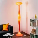 Kundalini E.T.A - unusual floor lamp, orange