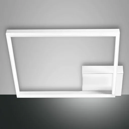 Square LED ceiling light Bard, 1-bulb